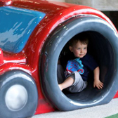 Tampa International Airport asked PLAYTIME to creat soft playgrounds for its airsides.